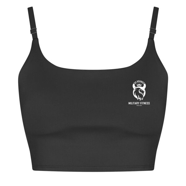 Women’s recycled tech sports bra Thumbnail